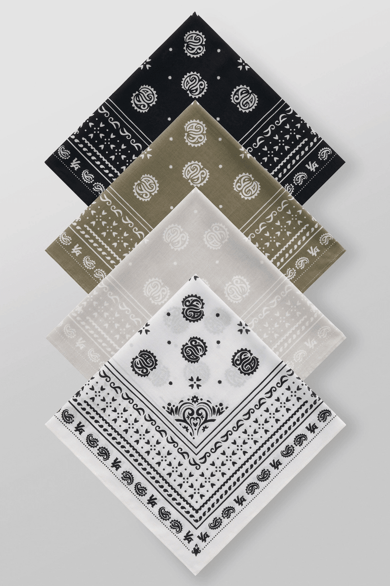 Youngla 9033 - Lah Bandanas - 4 Pack Pack 3 B