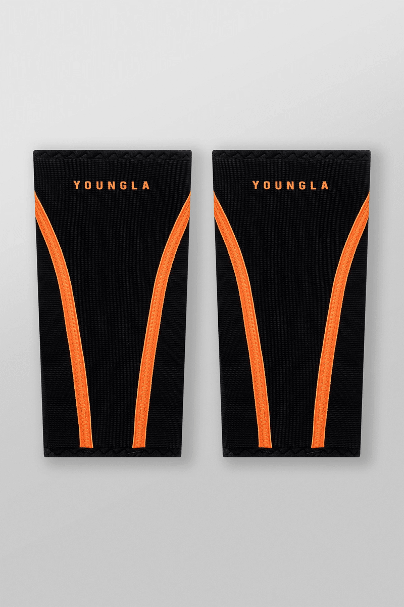 Youngla 9035 - Knee Sleeves 2.0 Black/Orange