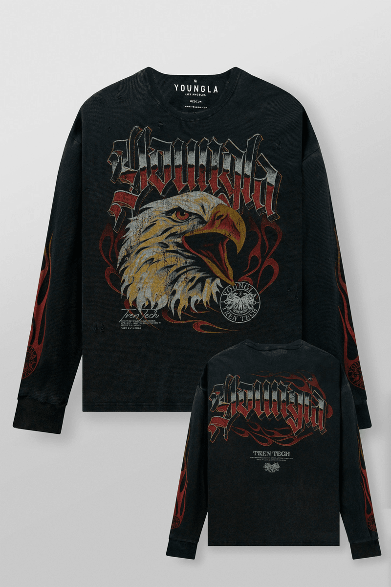 Youngla 8036 - Cars & Curls - Thermals Black Wash