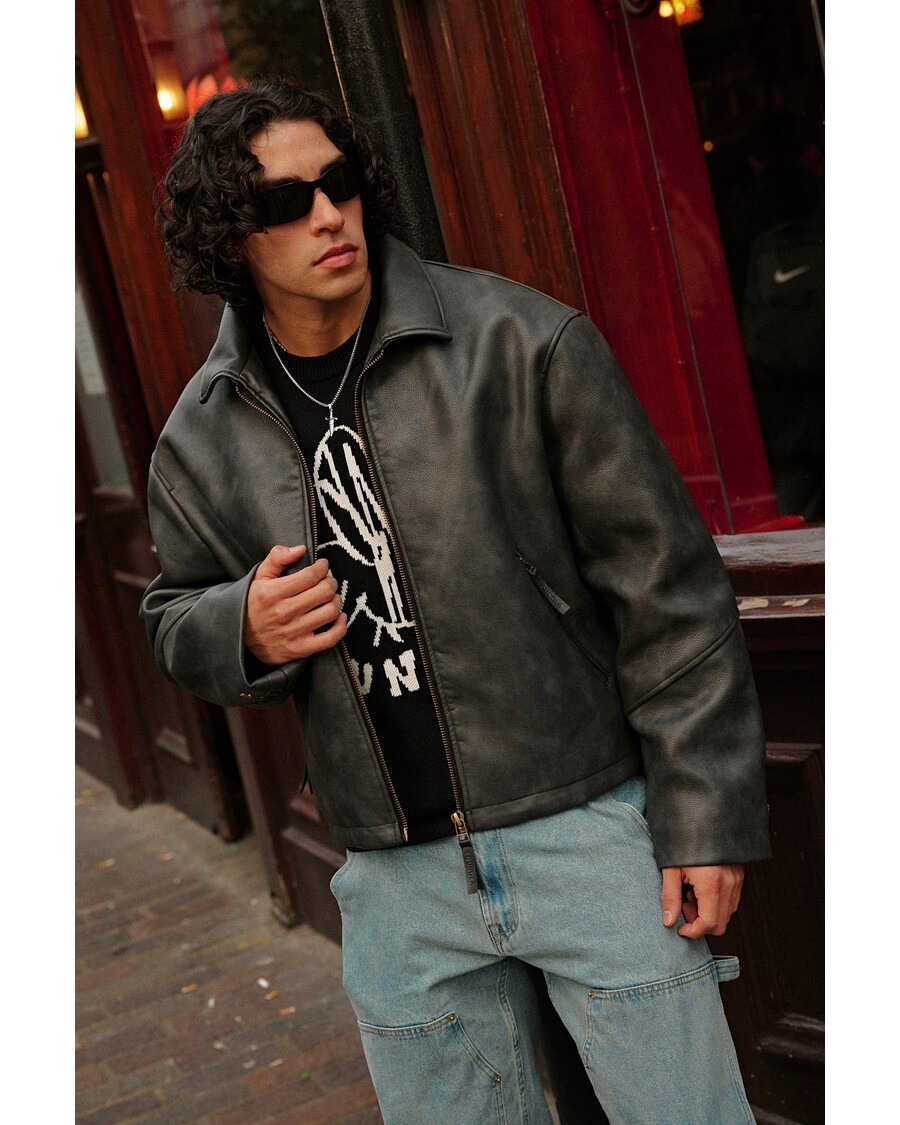 Youngla 5006 - Modern Leather Jacket