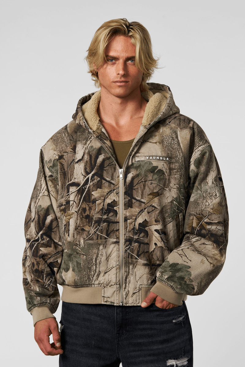 Youngla 5014 - Camo Bronco Jackets Beige Tree Camo
