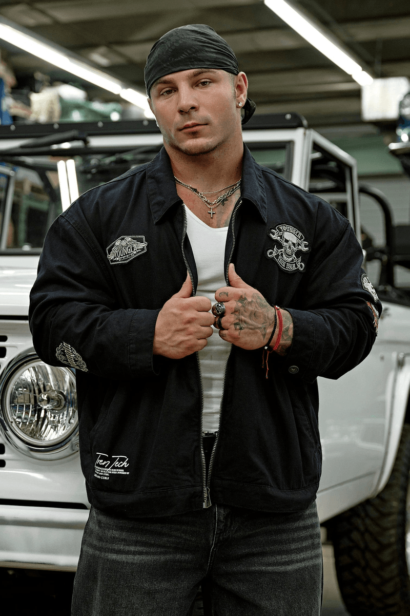 Youngla 5194 - Cars & Curls - Shop Jackets Black