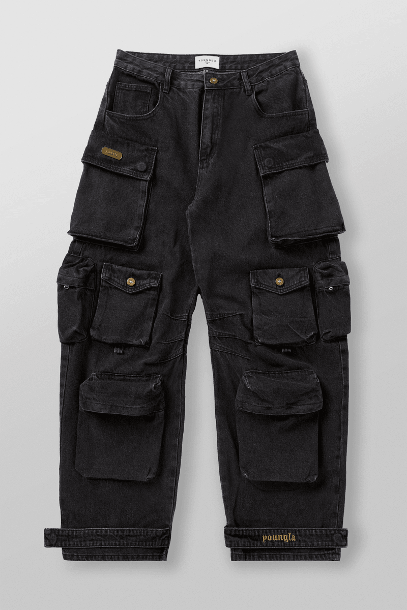 Youngla 6002 - Hella Pocket Jeans Black Wash
