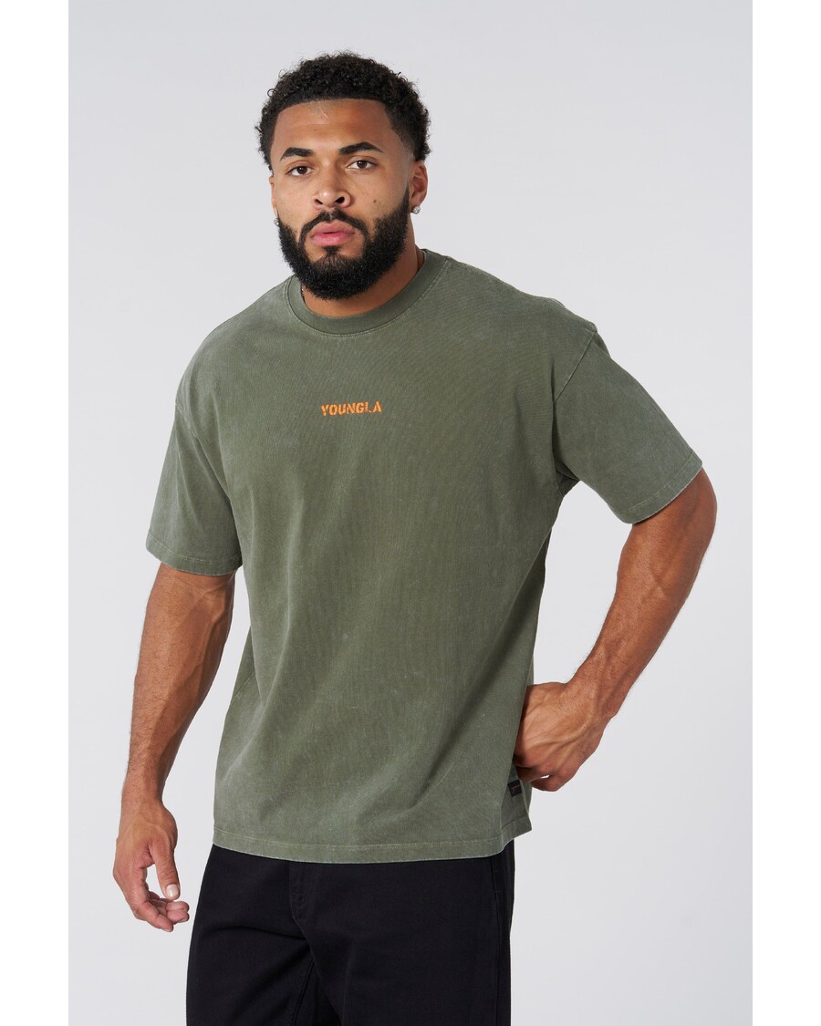 Youngla 4014 - Orange Emblem Tees