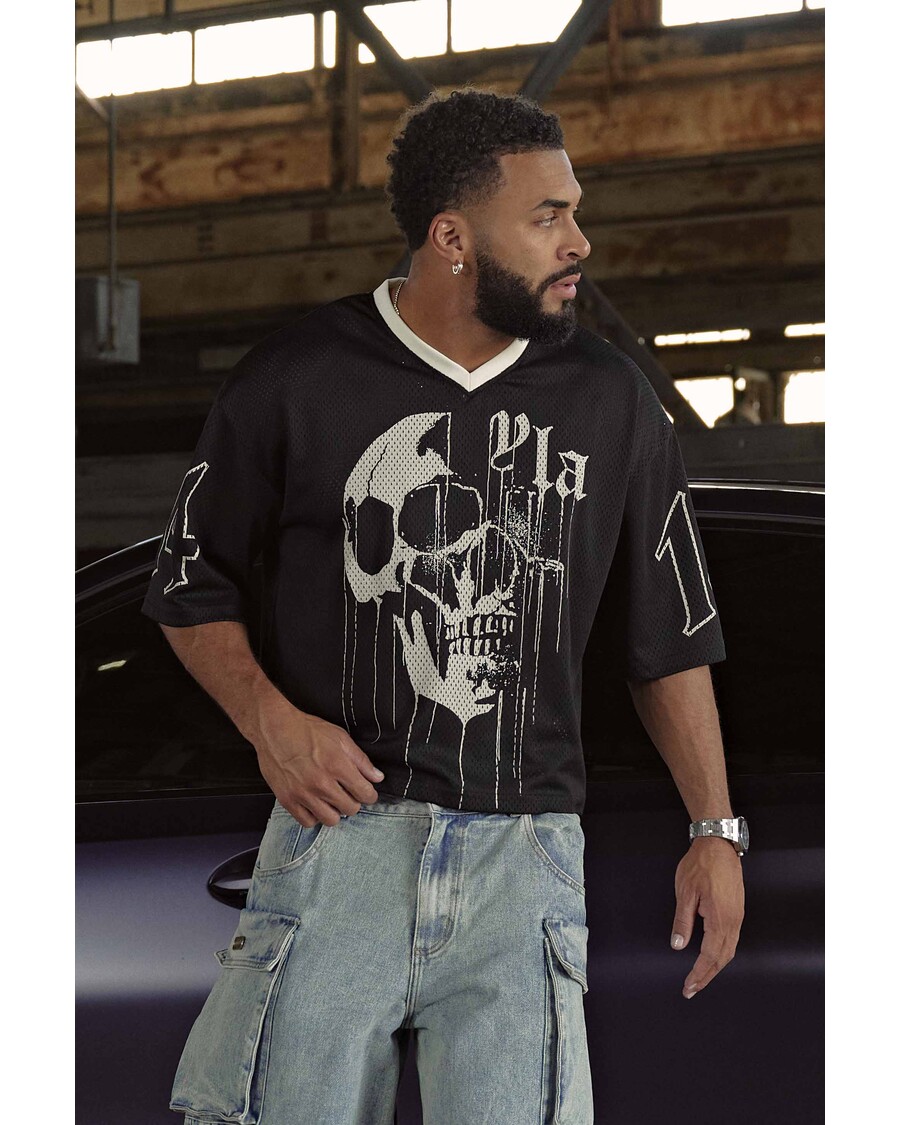 Youngla 4015 - Drippy Skull Jersey