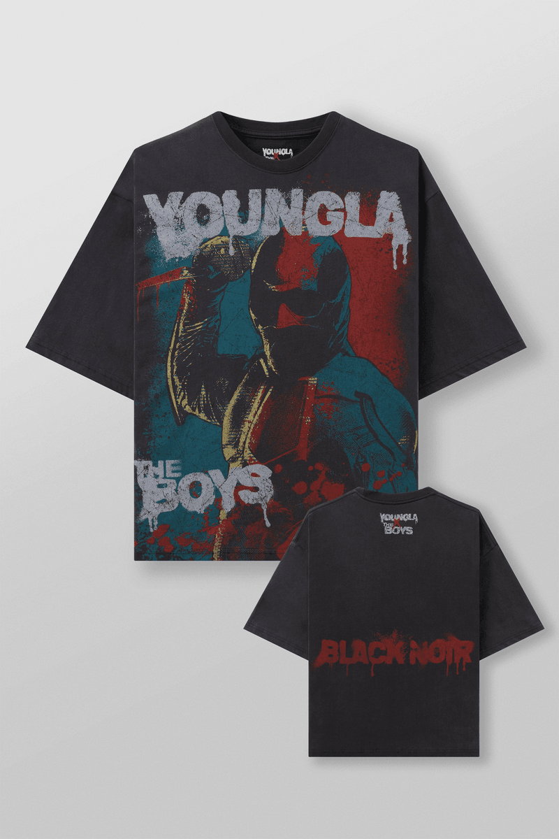 Youngla 4133 - The Boys® Campaign Tees Black Noir
