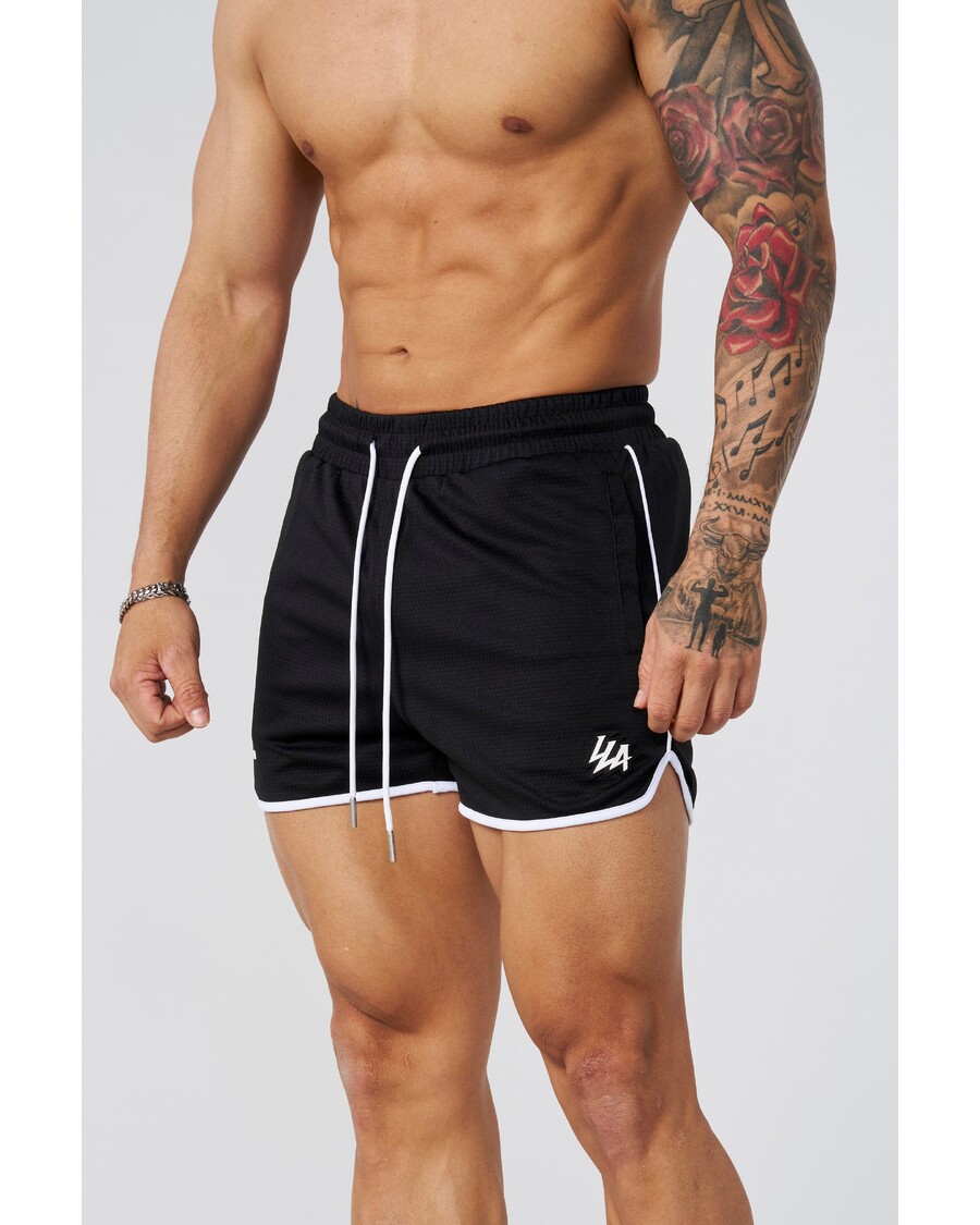 Youngla 1037 - Mesh Bodybuilding Shorts