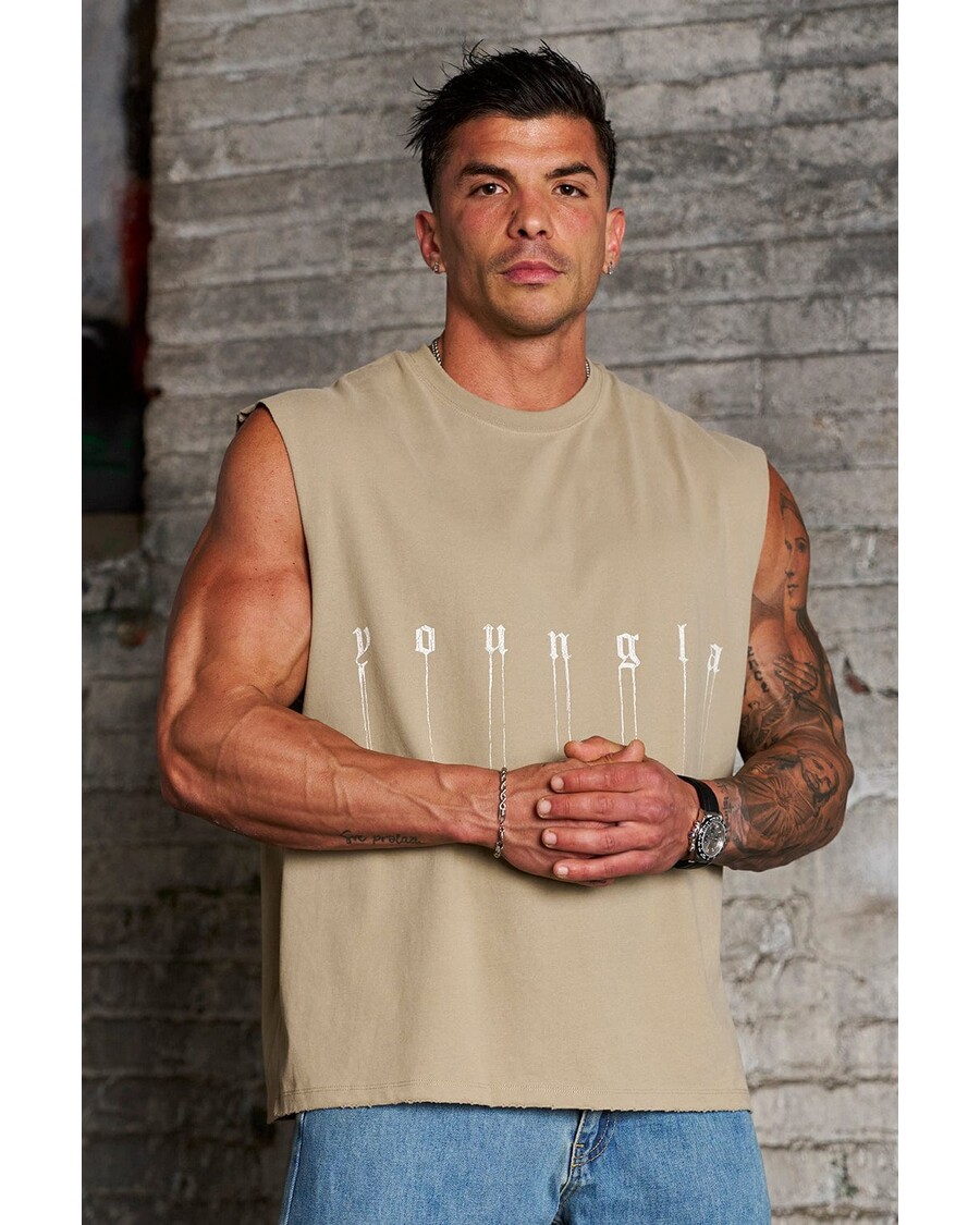 Youngla 3043 - Blackletter Tanks