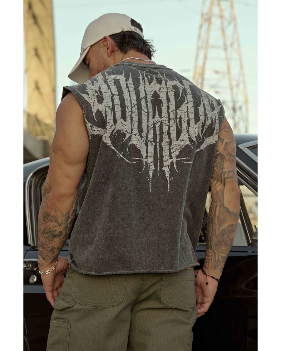 Youngla 3022 - Anarchy Cropped Tanks