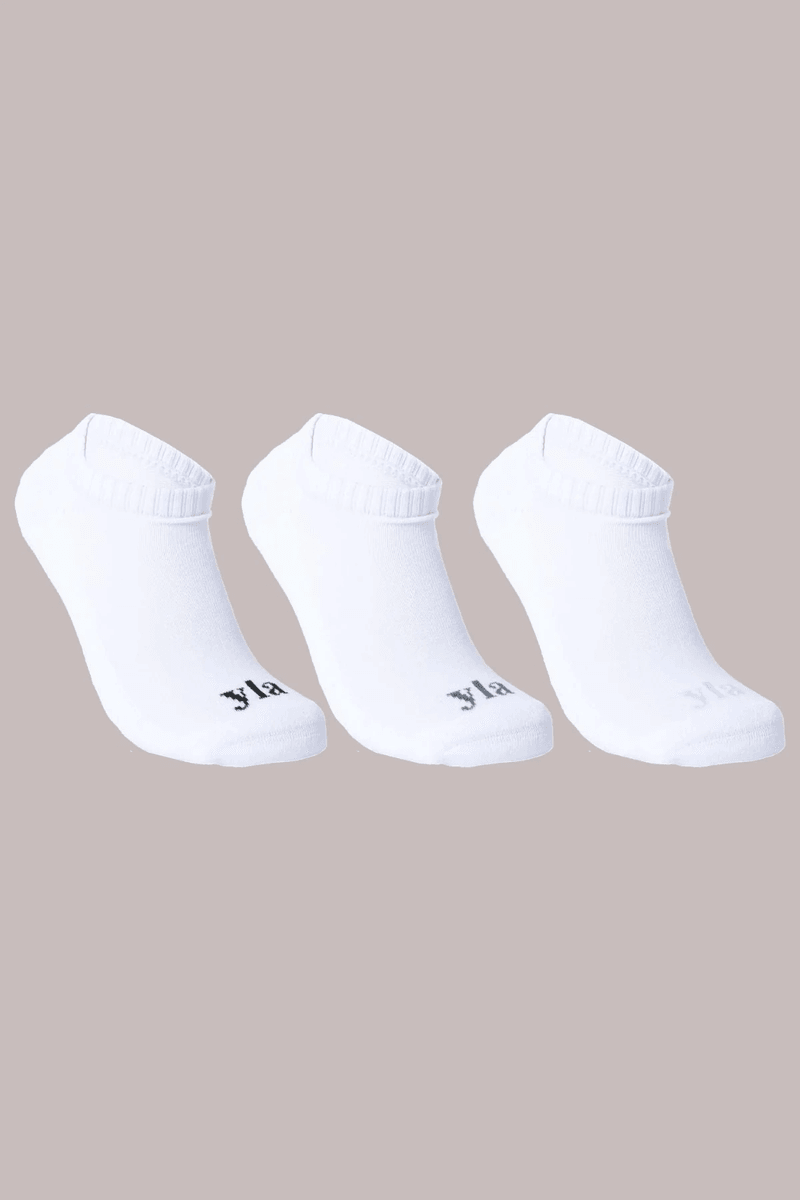 Youngla W635 Staple Ankle socks (3 Pack) Pastel Pack 1