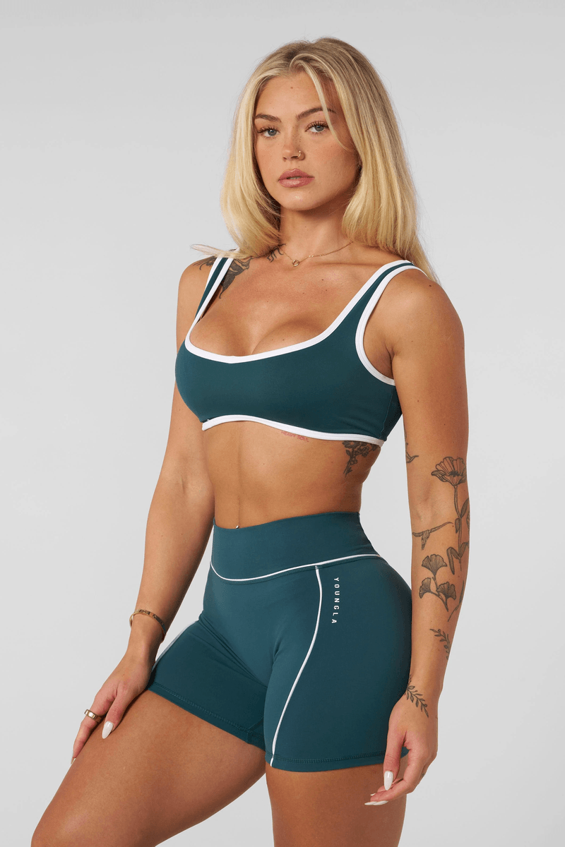 Youngla W366 - Elevate outline Bra Teal