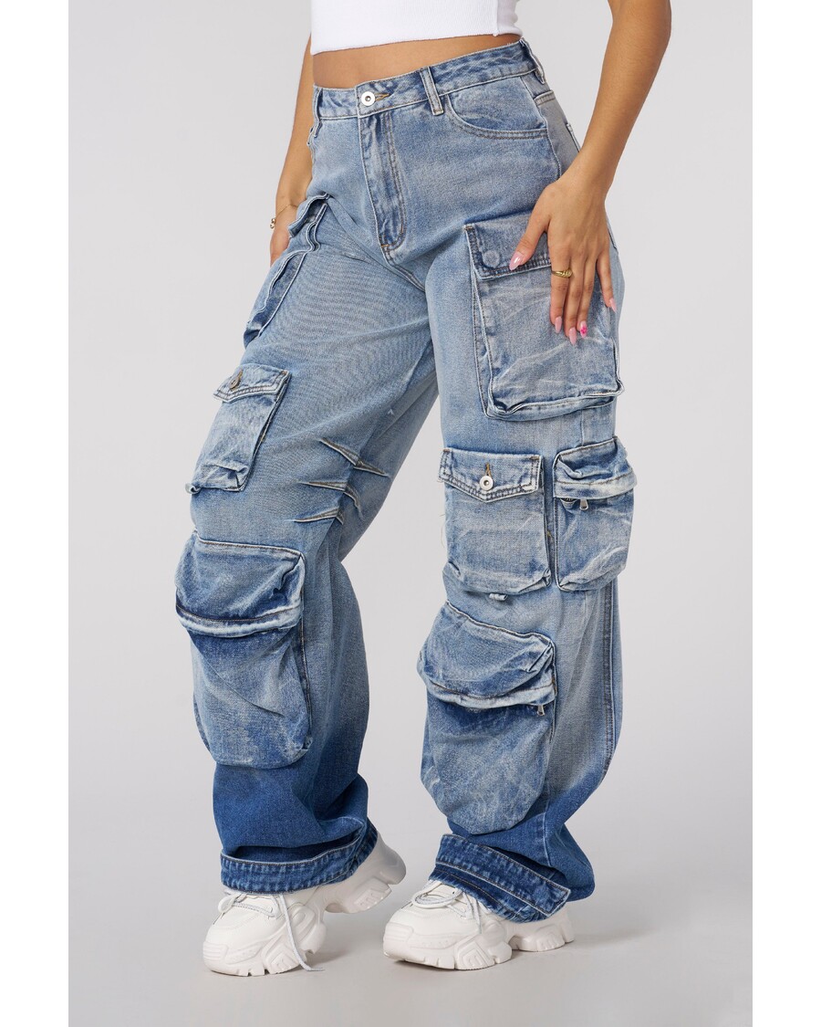 Jeans Cargo Youngla W253
