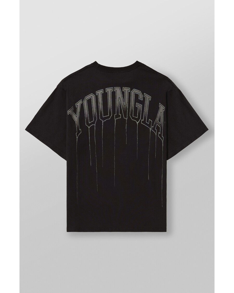 Youngla W428 - Drip Oversized Tee